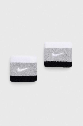 Náramky Nike 2-pack šedá barva