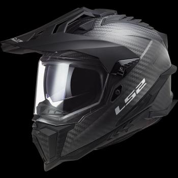 Enduro helma LS2 MX701 Explorer C  Glossy Carbon  XXS (51-52)