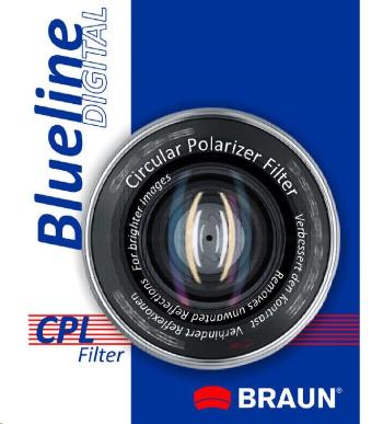 Braun C-PL BlueLine polarizační filtr 62 mm