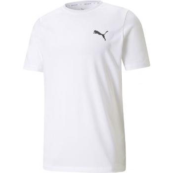 Puma ACTIVE SMALL LOGO TEE Pánské sportovní triko, bílá, velikost XL