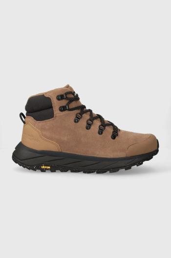 Boty Jack Wolfskin Terraventure Urban Mid pánské, hnědá barva