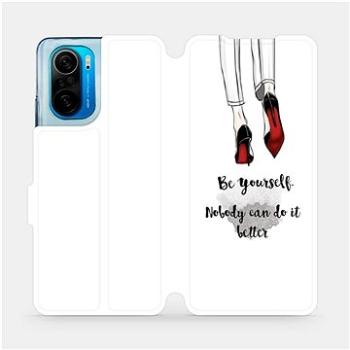 Flipové pouzdro na mobil Xiaomi Poco F3 - M046P Be yourself (5903516665419)