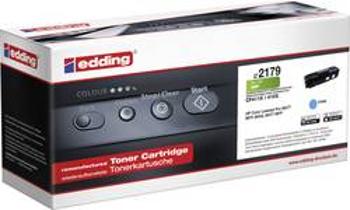 Edding toner náhradní HP CF411X kompatibilní azurová 18-2179