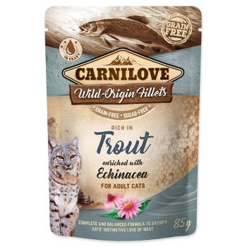 Kapsička CARNILOVE Cat Rich in Trout enriched with Echinacea 85 g