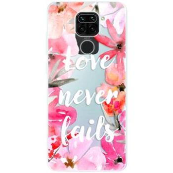 iSaprio Love Never Fails pro Xiaomi Redmi Note 9 (lonev-TPU3-XiNote9)
