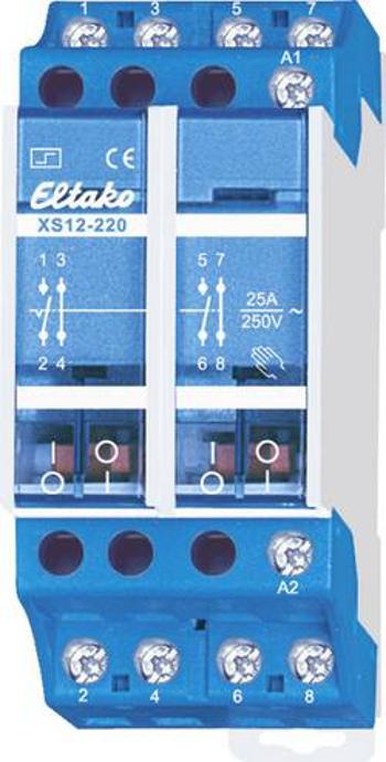 Impulsní spínač Eltako XS12-220-230V 21220930, 2 spínací kontakty, 2 rozpínací kontakty, 230 V, 15 A