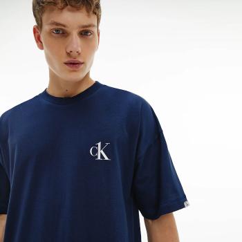 Tmavě modré tričko S/S Crew Neck CK One Lounge Jersey – S