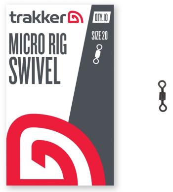 Trakker obratlík micro rig swivel velikost 20 10 ks