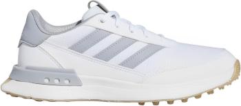 Adidas S2G Spikeless 24 White/Halo Silver/Gum 37 1/3 Juniorské golfové boty