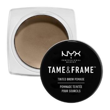 NYX Professional Makeup Tame & Frame Tinted Brow Pomade 5 g gel a pomáda na obočí pro ženy 01 Blonde