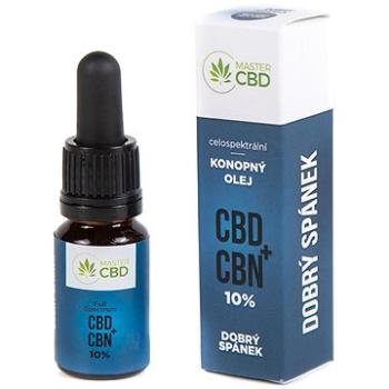 MasterCBD 10% CBD + 10% CBN kapky, 10 ml full spectrum (351)