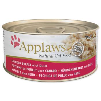 Konzerva APPLAWS Cat Chicken & Duck 70 g