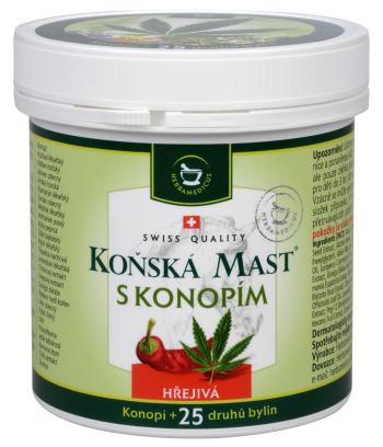 Herbamedicus Koňská mast hřejivá s konopím 250 ml