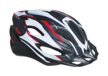 Cyklo helma SULOV® SPIRIT, vel. S, černo-červená polomat, 55 - 56