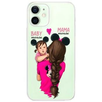 iSaprio Mama Mouse Brunette and Girl pro iPhone 12 mini (mmbrugirl-TPU3-i12m)