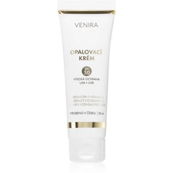 Venira Opalovací krém SPF 50 opalovací krém s UVA a UVB filtry 50 ml