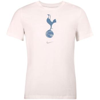 Nike THFC M NK CREST TEE Pánské tričko, bílá, velikost S