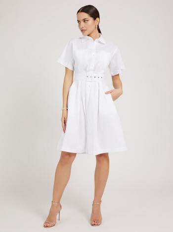 Guess dámské bílé šaty - XS (G011)
