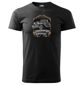 Tričko Duesenberg Black (Velikost: 2XL, Typ: pro muže, Barva trička: Černá)