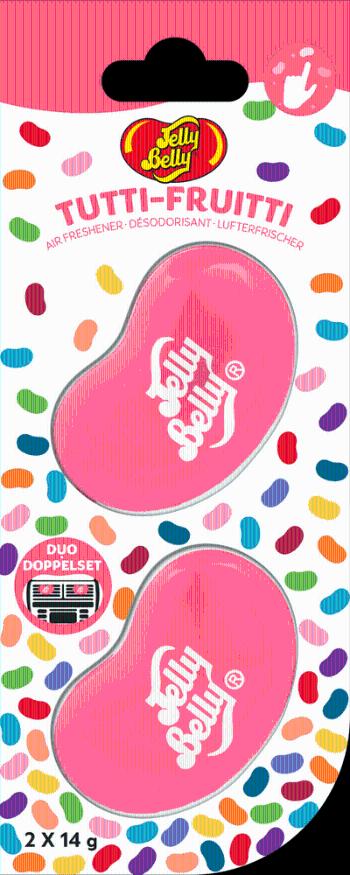 Jelly Belly Vent Stick Tutti-Fruitti, 2 pack