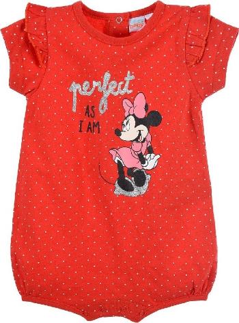 MINNIE MOUSE ČERVENÉ DÍVČÍ BODY S PUNTÍKY Velikost: 86