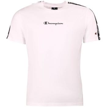 Champion CREWNECK T-SHIRT Pánské tričko, bílá, velikost XL
