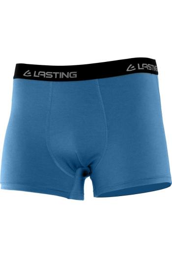 Lasting pánské merino boxerky NORO modré Velikost: L