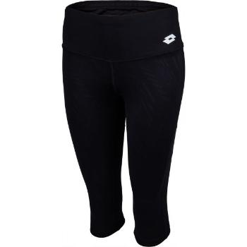 Lotto VABENE W II LEGGING MID PRT3 PL Dámské legíny, černá, velikost XS