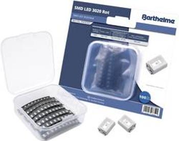 Sada SMD LED Barthelme 00430365, 3 V, 20 mA, 120 °, 300 mcd, červená