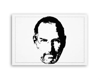 Fotoobraz 90x60 cm střední  Steve Jobs