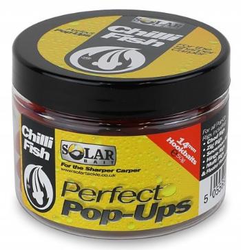 Solar plovoucí boilies chilli fish pop-ups 50 g - 14 mm