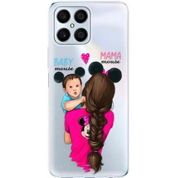 iSaprio Mama Mouse Brunette and Boy pro Honor X8 (mmbruboy-TPU3-HonX8)