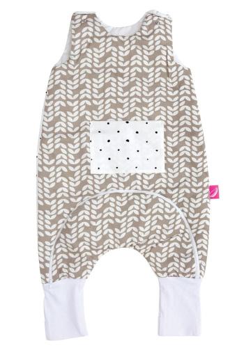 Motherhood Vak spací s nohavicemi a kapsou Beige Classics 1-1,5r 2 tog