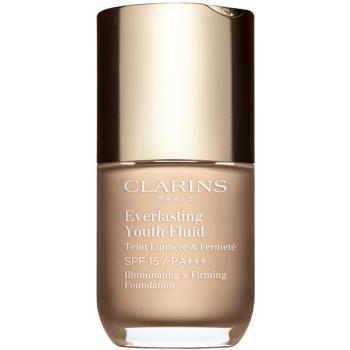 Clarins Everlasting Youth Fluid rozjasňující make-up SPF 15 odstín 105 Nude 30 ml