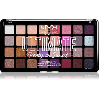 NYX Professional Makeup Ultimate Shadow Palette paletka očních stínů odstín Party on Sunset 32x0,95 g