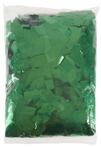 Tcm Fx Metalické obdélníkové konfety 55x18mm, zelené, 1kg
