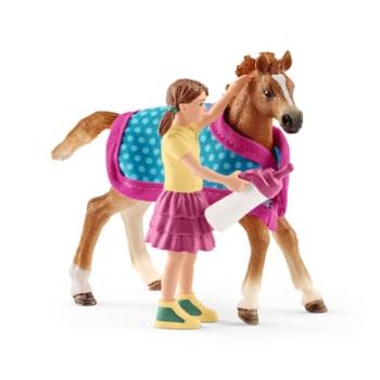 schleich ® Horse Klubové hříbě s dekou