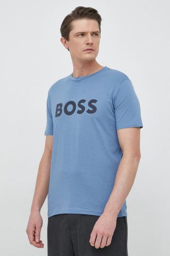 Bavlněné tričko BOSS Boss Casual s potiskem