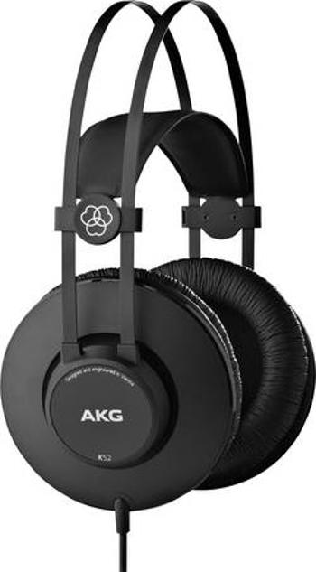 Studiové sluchátka Over Ear AKG Harman K52 AKGK52, černá