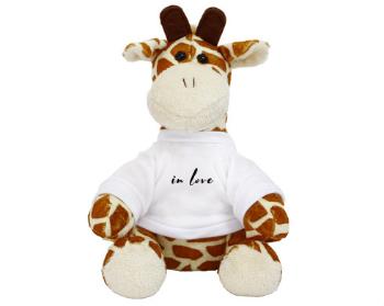Plyšák žirafa in love
