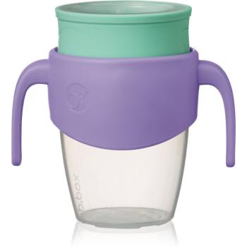 B.Box 360° Trainer Cup tréninkový hrnek s držadly Lilac Pop 6m+ 250 ml