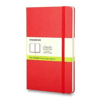 Zápisník Moleskine VÝBĚR BAREV - tvrdé desky - S, čistý 1331/11141 - Zápisník Moleskine - tvrdé desky červený