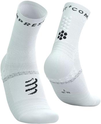 Compressport Pro Marathon V2.0 White/Black Běžecké ponožky