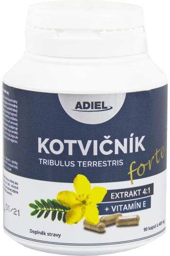 Adiel Kotvičník zemní FORTE s vitamínem E 90 kapslí