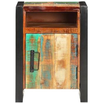 SHUMEE Noční stolek 40 × 35 × 55 cm masivní recyklované dřevo, 321568 (321568)