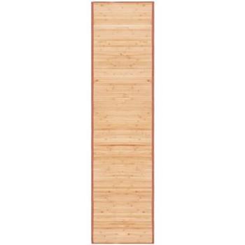 Bambusový koberec 80x300 cm hnědý (247206)
