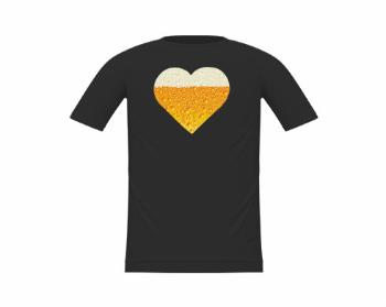 Dětské tričko Pivní srdce