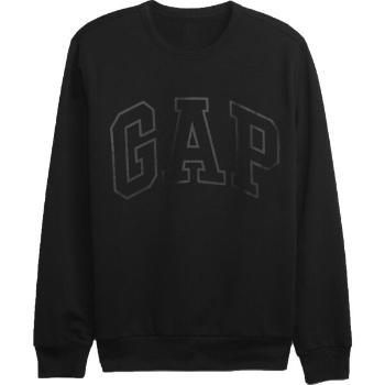 GAP FLEECE Pánská mikina, černá, velikost