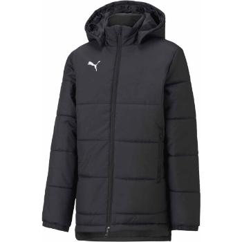 Puma BENCH JACKET JR Chlapecká bunda, černá, velikost 152