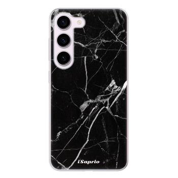 Odolné silikonové pouzdro iSaprio - Black Marble 18 - Samsung Galaxy S23 5G